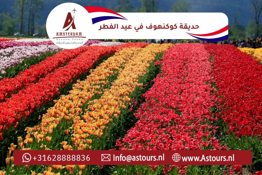 اجازة عيد الفطر 2026 في حديقة كوكنهوف في هولندا