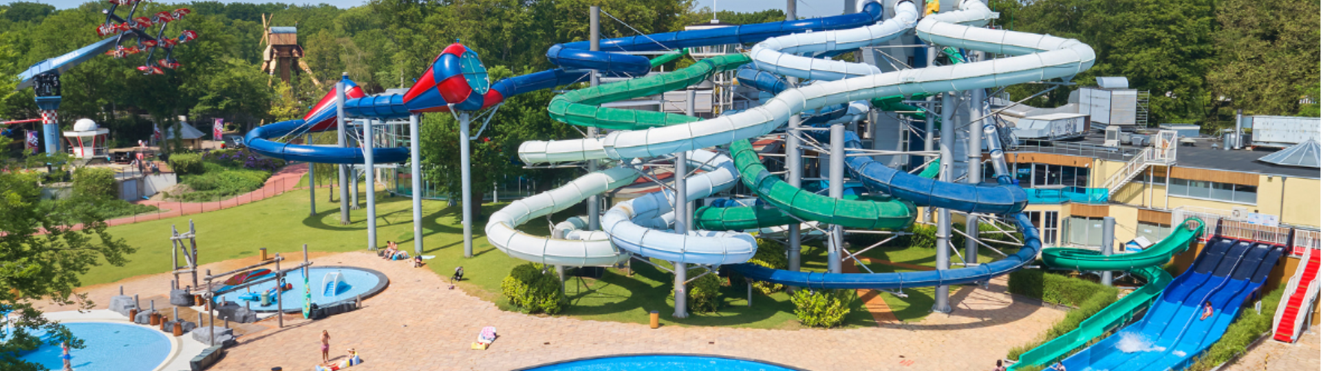 Water Park Tiki Pool - Endless aquatic fun at Duinrell in Holland